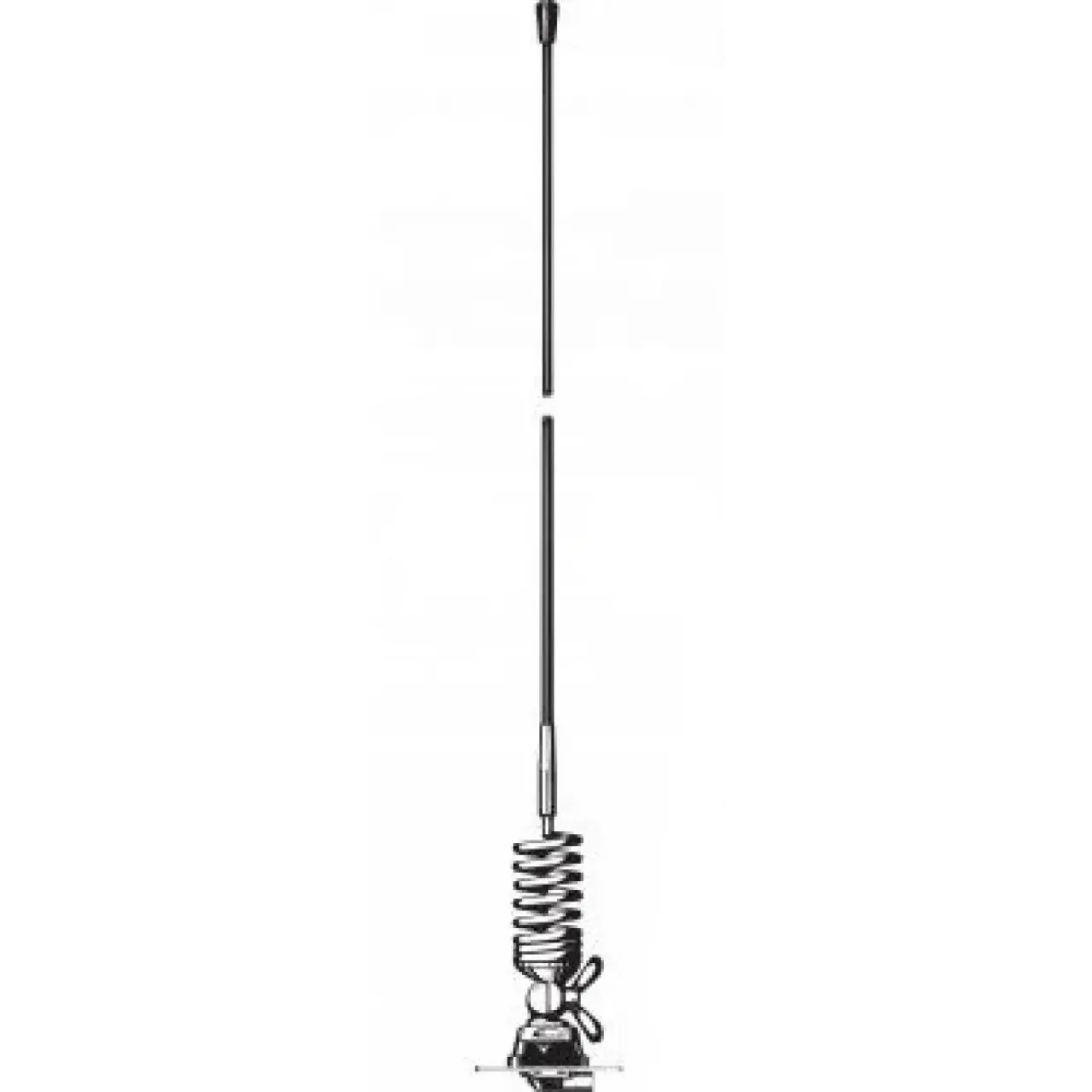 Antenne VHF magnétique 3 dB pour mobile avec embase magnétique